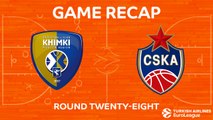 Highlights: Khimki Moscow region - CSKA Moscow