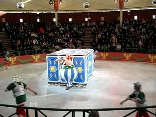 Vidéo Noël gaulois spectacle sur Glace 9