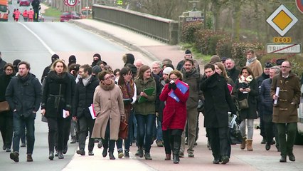 Procès Tarnac: le tribunal sur les lieux du sabotage