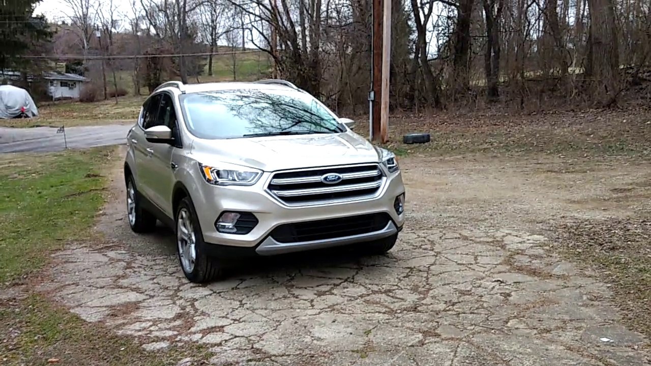 Loaner Car Tour 2017 Ford Escape Titanium video Dailymotion