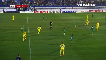 Artem Kravets Goal HD - Ukraine 1-0 Saudi Arabia 23.03.2018