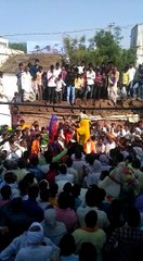 an accident building destroyed when people watching lady dance