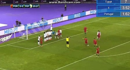 Cristiano Ronaldo Miss 100% Goal HD Portugal 0-0 Egypt