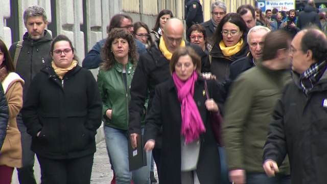 Prisión para Turull, Rull, Romeva, Bassa y Forcadell