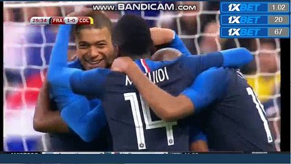 Thomas Lemar Goal France 2-0 Colombia