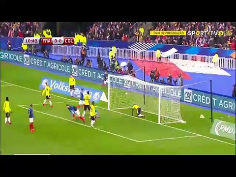 Olivier Giroud Goal ~ France vs Colombia 1-0 /23.03.2018/ Friendlies