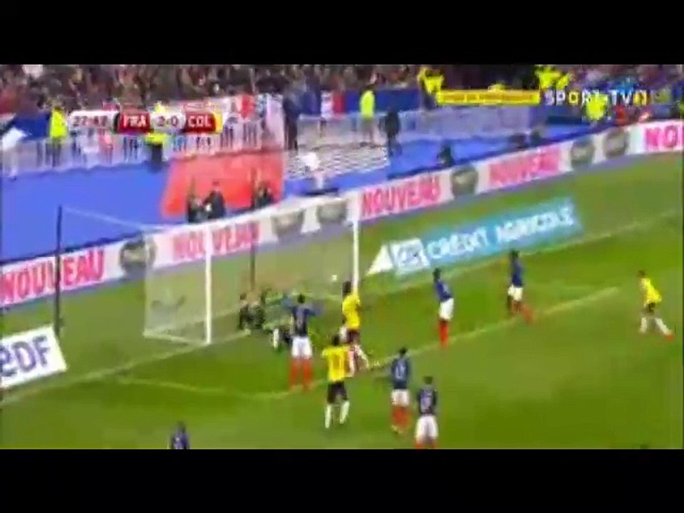 Luis Muriel Goal ~ France vs Colombia 2-1 /23.03.2018/ Friendlies