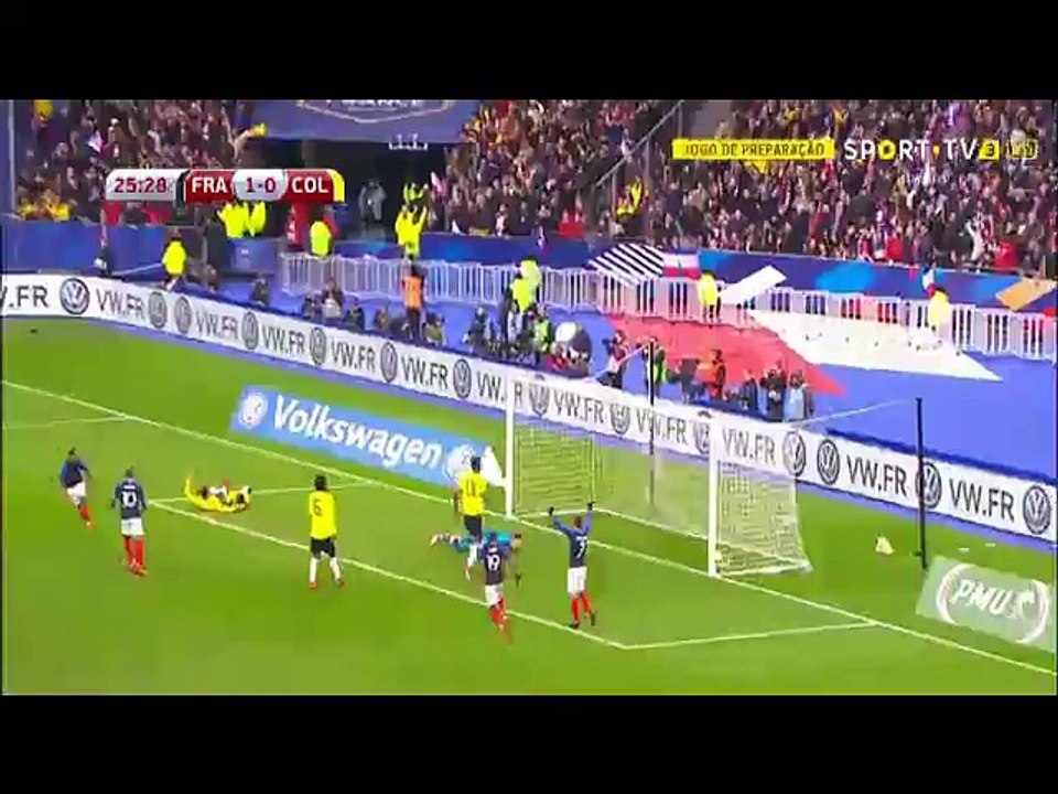 Thomas Lemar Goal ~ France vs Colombia 2-0 /23.03.2018/ Friendlies