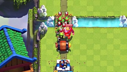 Clash Royale Official Barbarian Barrel Gameplay Reveal Trailer