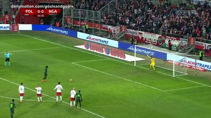 Victor Moses penalty Goal HD - Poland 0 - 1 Nigeria - 23.03.2018 (Full Replay)