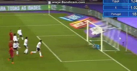 Cristiano Ronaldo second Goal Portugal 2-1 Egypt