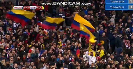 Juan Quintero Goal HD - France 2-3 Colombia 23.03.2018