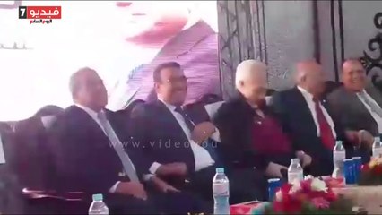 أحمد بدير مداعبا مرتضى منصور بمؤتمر شبرا: قعدت بعيد عنك لأنى أهلاوى