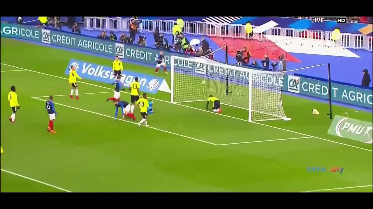 23-03-2018 - France 2-3 Colombia (FRIENDLY)