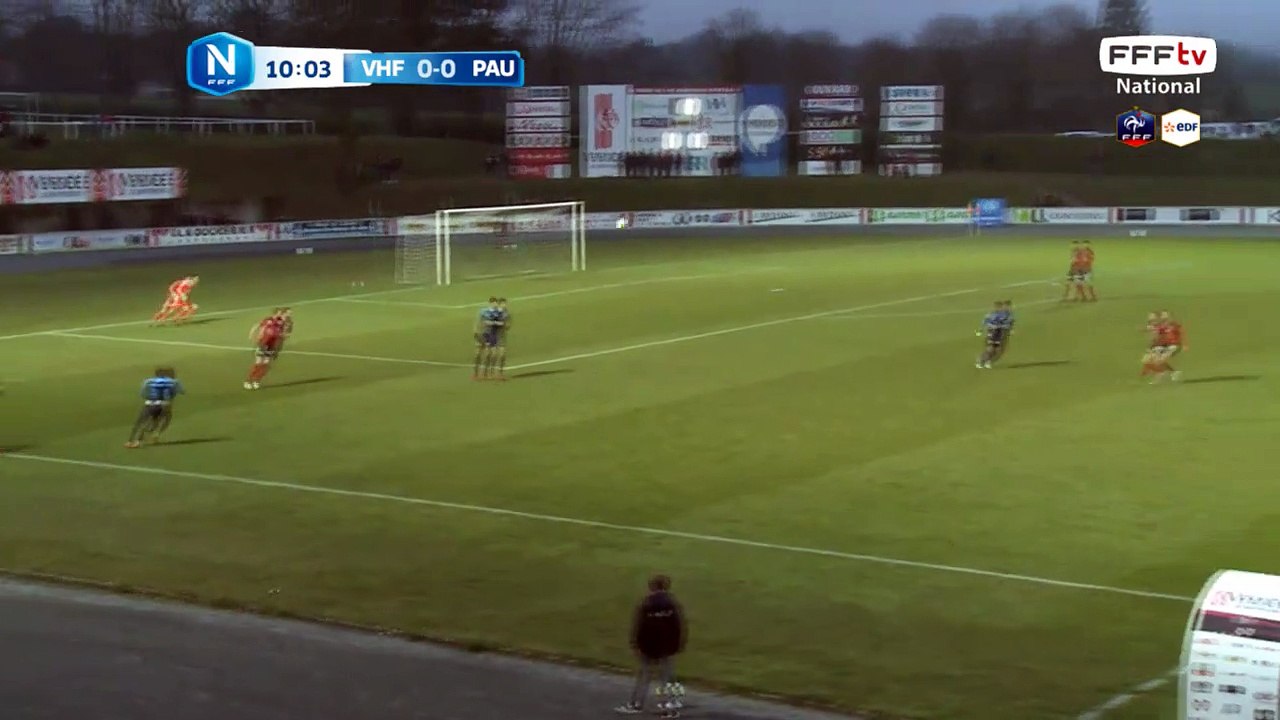 Première frappe coté palois!