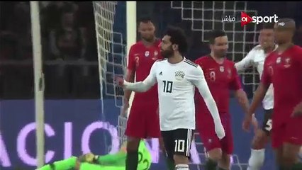 أهداف مباراة منتخب مصر Vs منتخب البرتغال 2 1 محمد صلاح ورونالدو