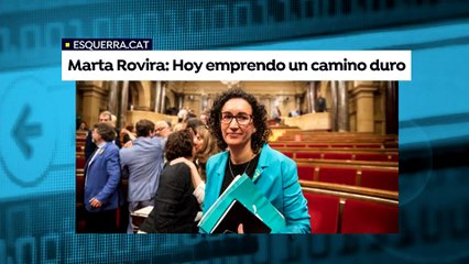 Marta Rovira no acude al Tribunal Supremo y se va de España