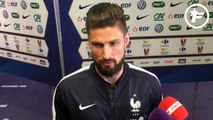 La réaction d'Olivier Giroud