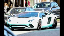 Justin Bieber Cruises Through Beverly Hills Shirtless In His Aventador