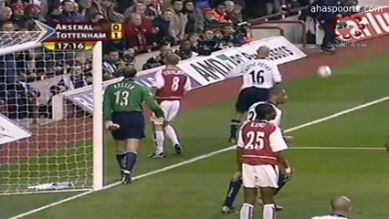 Download Video: الشوط الاول مباراة ارسنال و توتنهام 2-1 الدوري الانجليزي 2003-2004