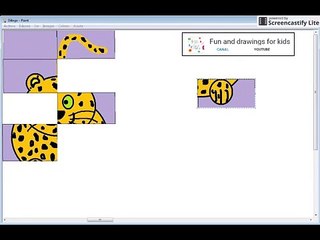 Puzzle of leopard for Kids - song