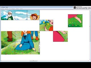 heidi nice puzzle for children - song