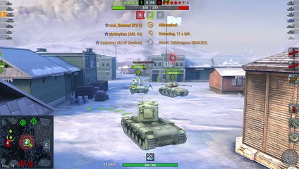 World of Tanks Blitz - Playing the KV 2 at a tournament 2 of 4