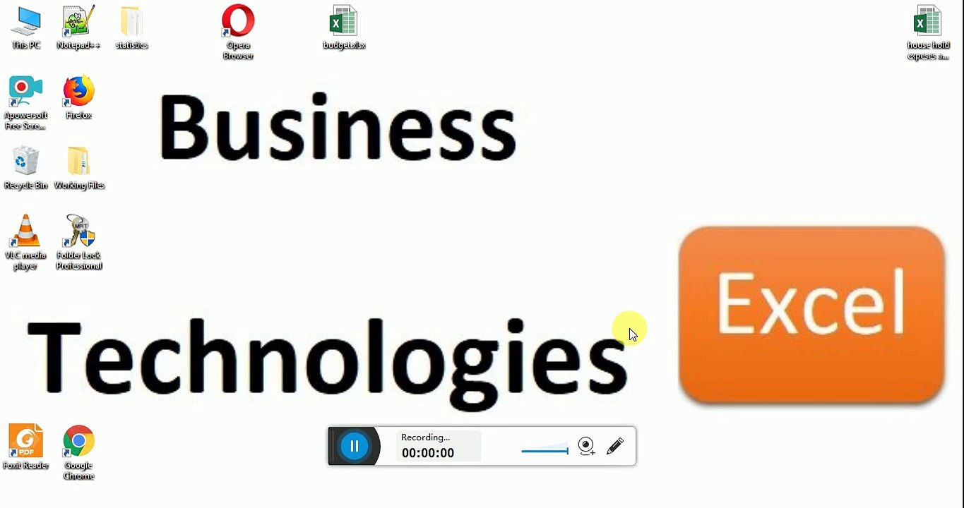 Excel for Beginners Tutorial-10-Autofil