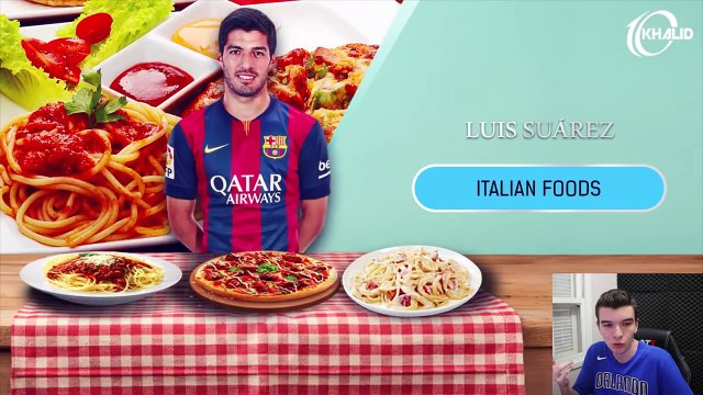 ESSA É A COMIDA FAVORITA DO NEYMAR?? COMIDAS FAVORITAS DOS JOGADORES!!!