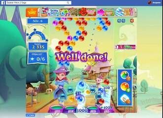 Bubble Witch Saga 2-Level 06