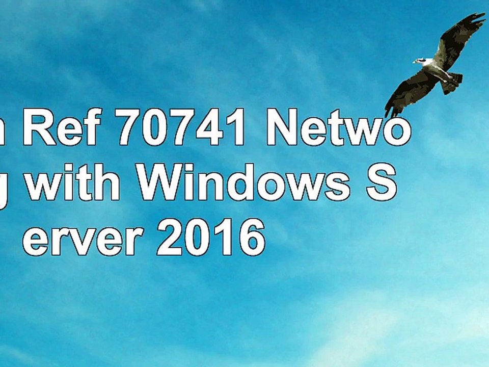 Exam Ref 70741 Networking with Windows Server 2016 ae7774cd