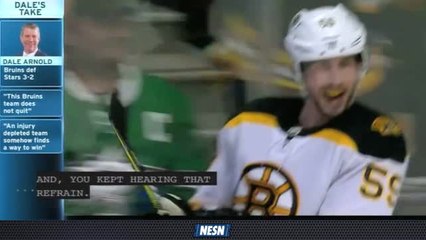 NST -- Jack and Brick on Bruins&apos; comeback win over Stars