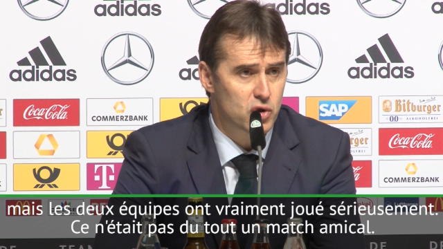 Amical - Lopetegui : Loin d'être un match amical