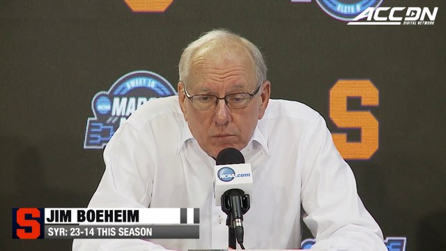 Syracuse's Gutty Tournament Run Ends In Sweet 16 vs. Duke