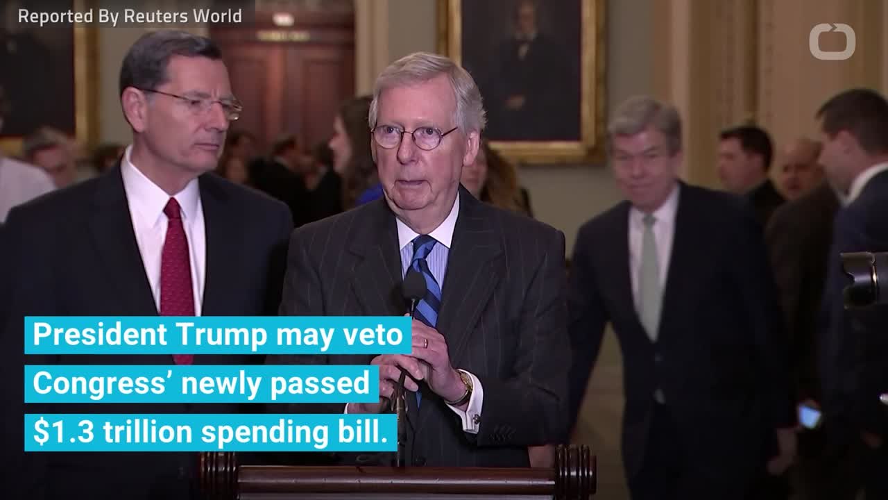 Trump Didn't Get Border Wall Funding He Wanted, Threatens To Shut Down Gov