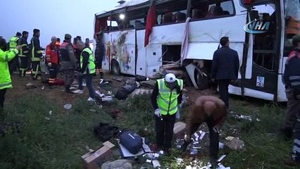 Şoför kalp krizi geçirdi: 4 ölü, 34 yaralı