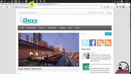 Blogger training Lesson 27