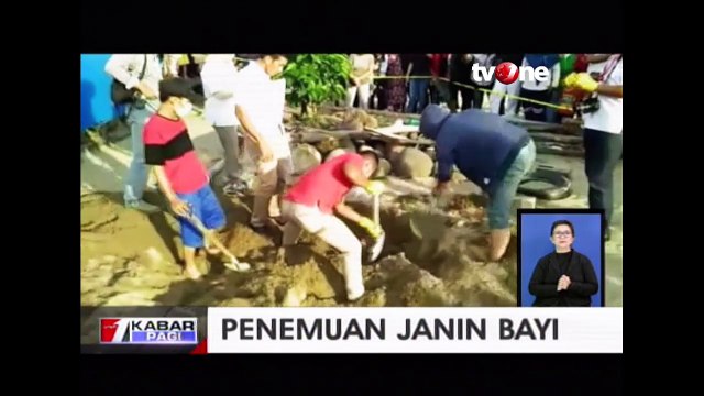 Penemuan Janin Bayi, Dikubur di Tepi Pantai