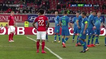 Österreich vs. Slowenien - Schönes Freistoßtor von David Alaba zum 1:0 - 23.03.2018