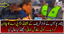 KPK Traffic Police Issues Challan To PML-N MPA