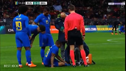 Rusia vs Brazil 0- 3 - Gol Tendangan Keras- Highlights - 23/03/2018 HD
