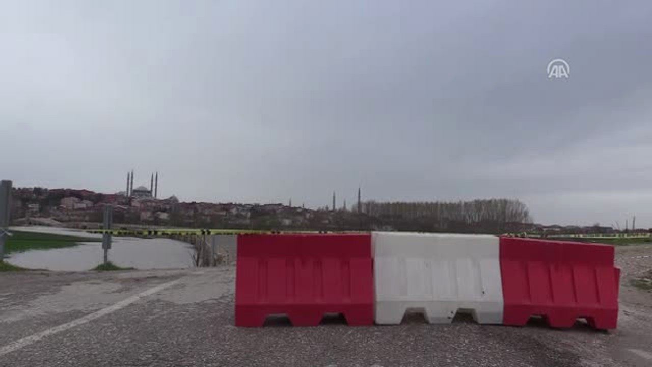 Tunca Nehri'nin Debisi Yükseliyor - Edirne