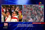 Perú vs. Croacia: así se vivieron los goles de la 'Bicolor' en varios puntos de la capital