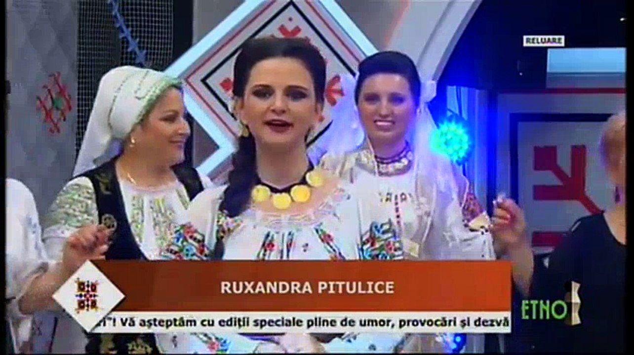 Ruxandra Pitulice - Bun-gasit la oameni dragi! (Seara buna, dragi romani! - ETNO TV - 04.07.2017)