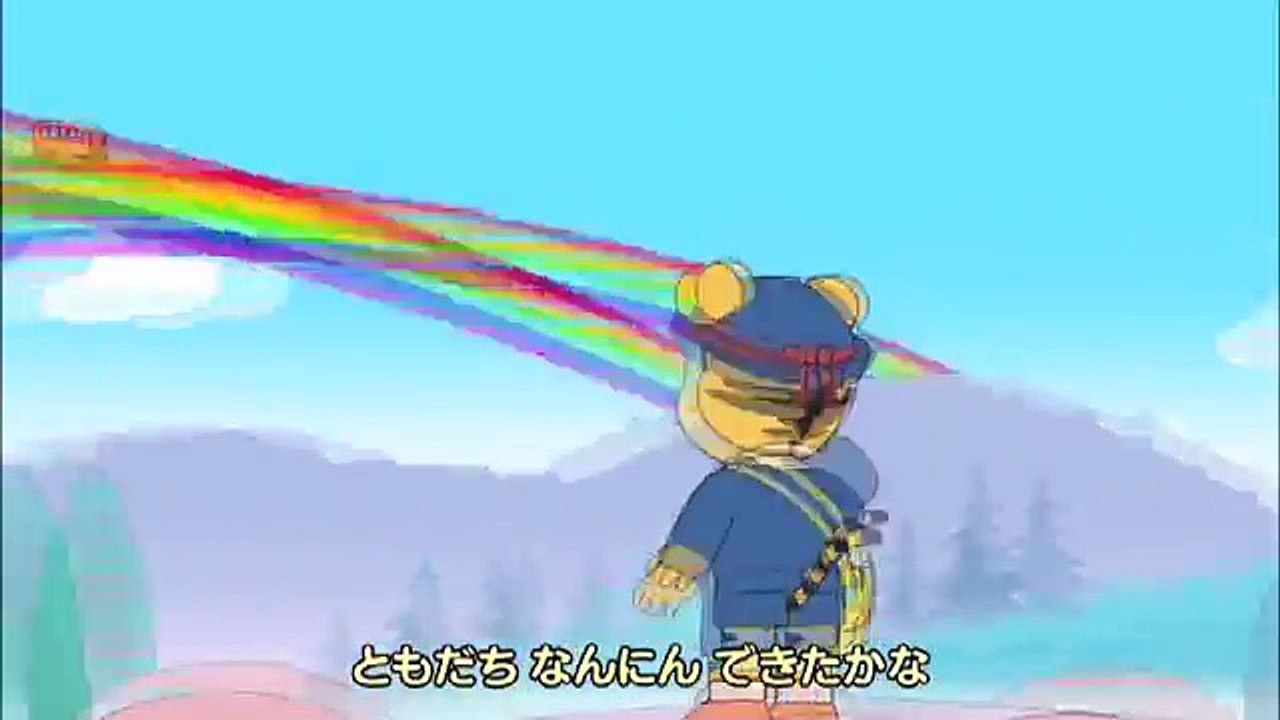「♪レインボー」