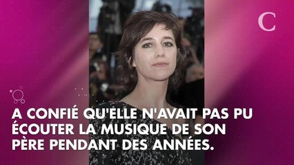 Charlotte Gainsbourg était incapable d'écouter une chanson de son père dans les taxis