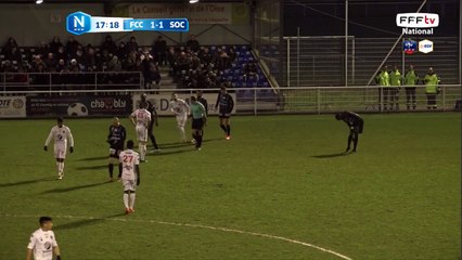 But en contre sur un coup franc