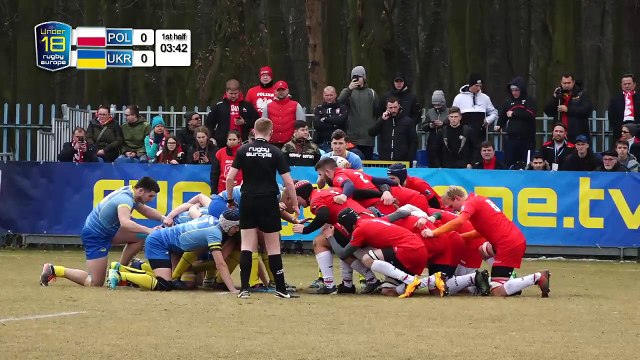 REPLAY POLAND / UKRAINE RUGBY EUROPE U18 EUROPEAN CHAMPIONSHIPS 2018