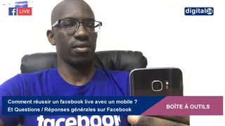 Comment réussir un facebook live avec un mobile ? Et d’autres Questions/Réponses sur Facebook