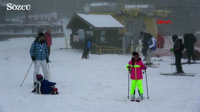 Uludağ’da kar kalınlığı 123 santime çıktı